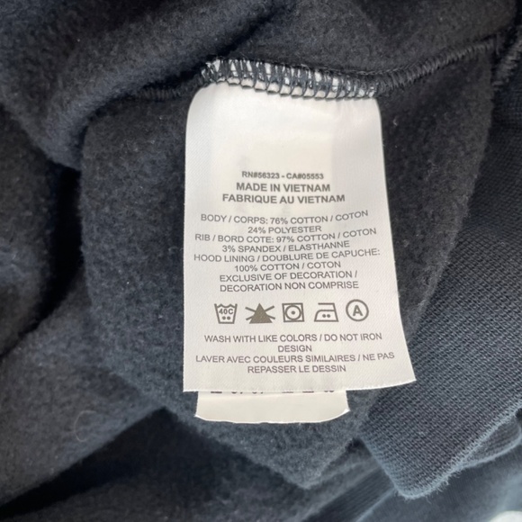 Nike Baseball Hoodie Black White Youth Size Medium - Picture 3 of 11